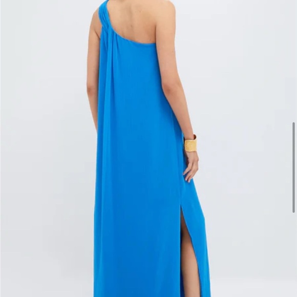 TUCKERNUCK Pomander Place Baleine Blue Soleil Gown NWT Medium M Sold Out - Picture 4 of 7